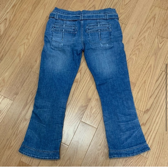 Roberto Cavalli Vintage Y2K Crop Denim - Picture 6 of 10